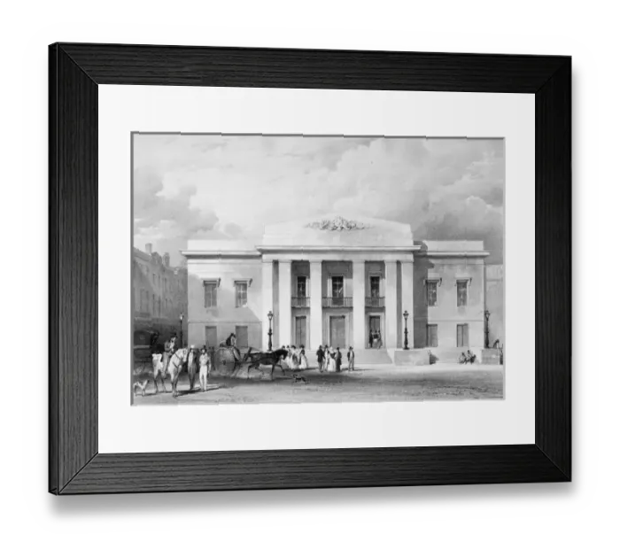 Framed Print : National Theatre, New York. J. W. Wallack, Esqr. lessee Framed Print : National Theatre, New York. J. W. Wallack, Esqr. lessee