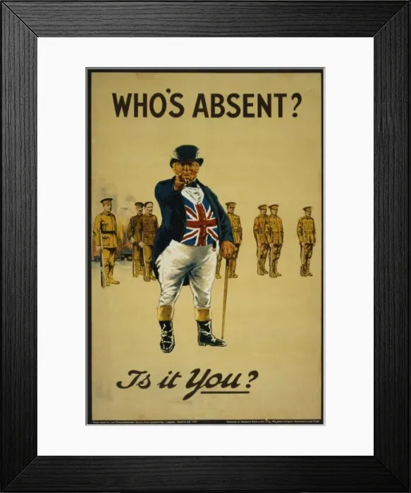 Framed Print : Whos absent? Is it you? Framed Print : Whos absent? Is it you?