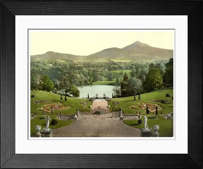 Framed Print : Sugar Loaf Mountain, from Powerscourt. County Wicklow, Irela Framed Print : Sugar Loaf Mountain, from Powerscourt. County Wicklow, Irela