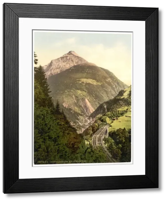 Framed Print : Windgelle, St. Gotthard Railway, Switzerland Framed Print : Windgelle, St. Gotthard Railway, Switzerland