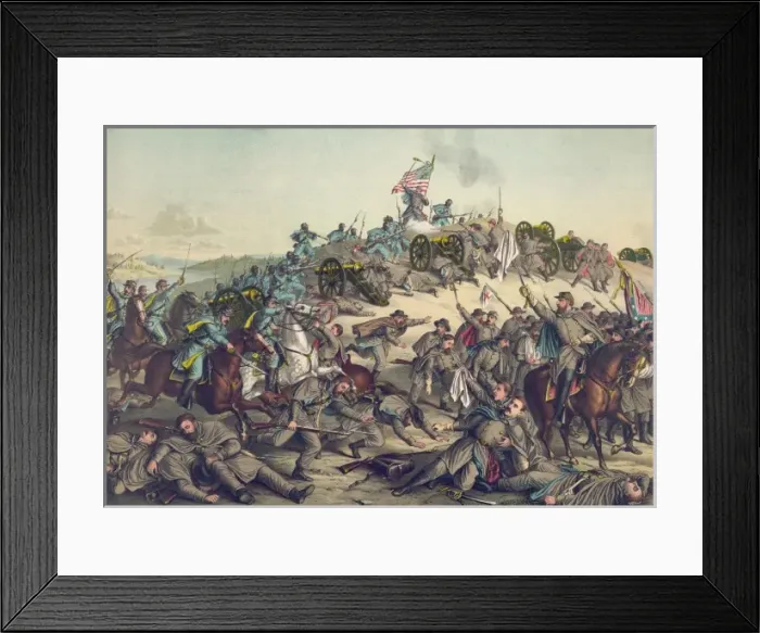 Framed Print : Battle of Nashville Framed Print : Battle of Nashville