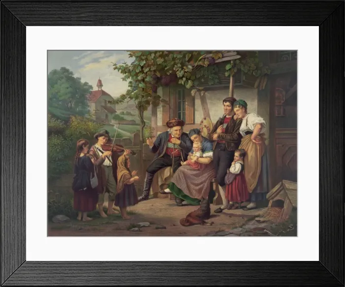 Framed Print : A happy home and loneliness Framed Print : A happy home and loneliness