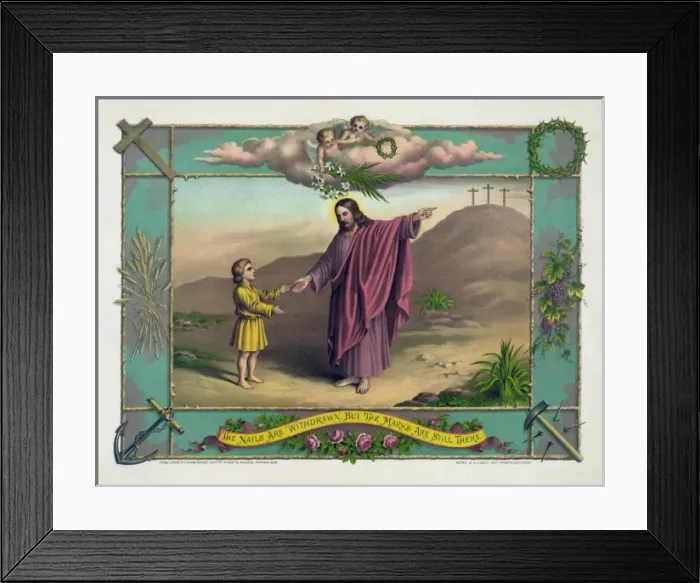 Framed Print : Nails are withdrawn, but the marks are still there Framed Print : Nails are withdrawn, but the marks are still there