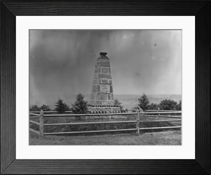 Framed Print : Groveton, Virginia. Monument on battlefield of Groveton Framed Print : Groveton, Virginia. Monument on battlefield of Groveton