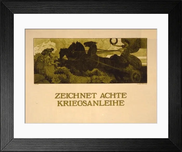 Framed Print : Zeichnet achte Kriegsanleihe Framed Print : Zeichnet achte Kriegsanleihe