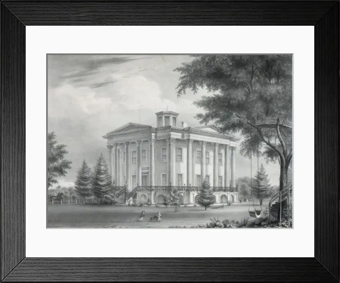 Framed Print : Arlington House. Situate in Kings County, Long Island, 7 mil Framed Print : Arlington House. Situate in Kings County, Long Island, 7 mil