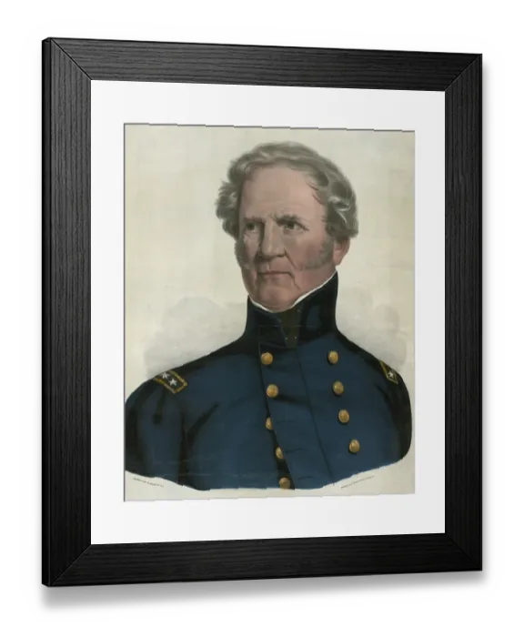 Framed Print : Winfield Scott, Major Genl. of the U. S. Army Framed Print : Winfield Scott, Major Genl. of the U. S. Army