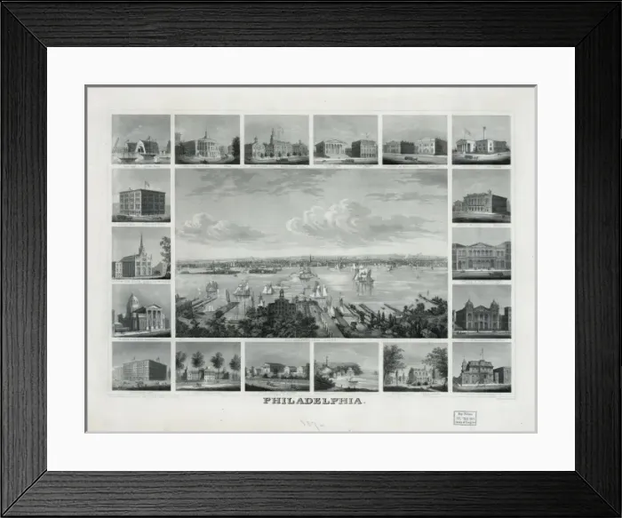 Framed Print : Philadelphia Framed Print : Philadelphia