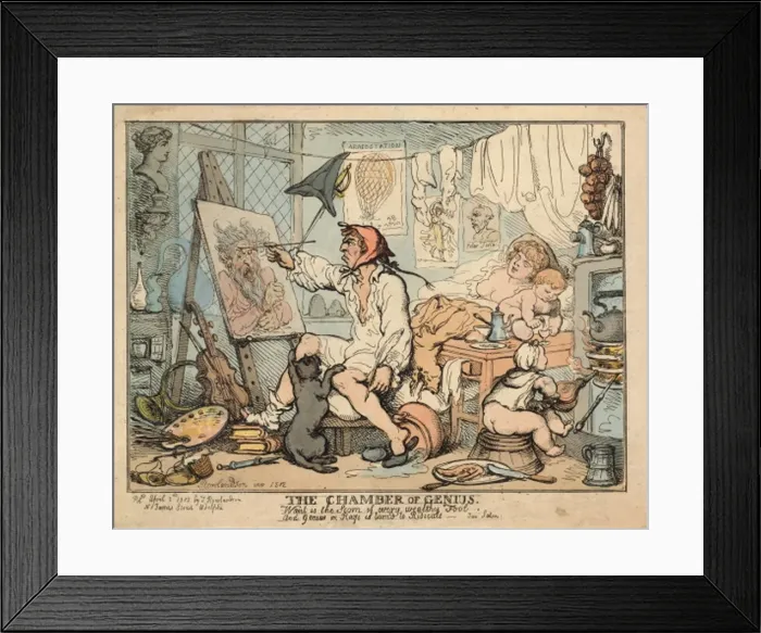 Framed Print : The chamber of genius Framed Print : The chamber of genius