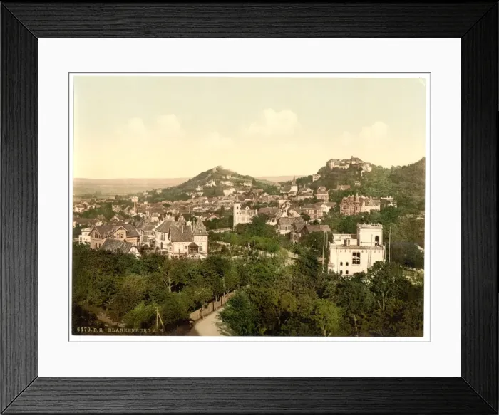 Framed Print : Blankenburg, Thuringia, Germany Framed Print : Blankenburg, Thuringia, Germany