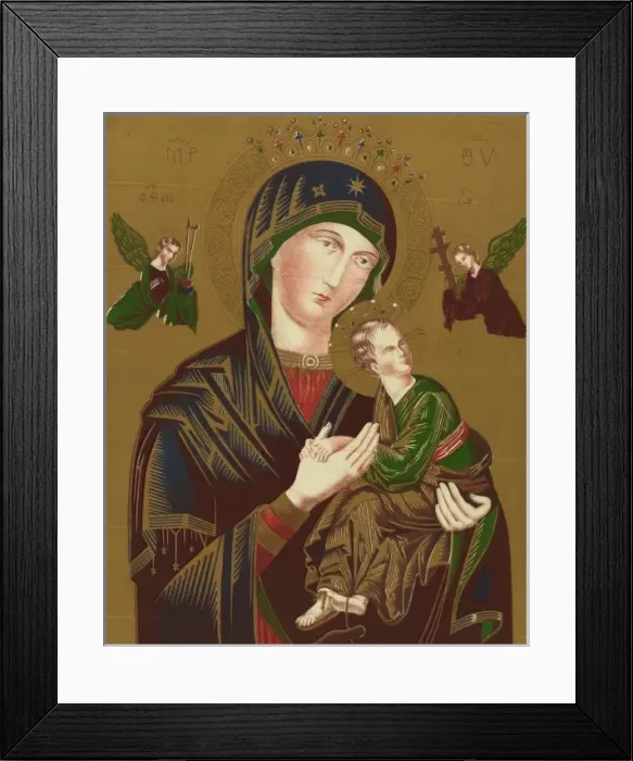 Framed Print : S Maria de perpetuo succurso Framed Print : S Maria de perpetuo succurso
