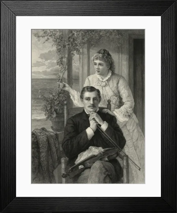 Framed Print : The response Framed Print : The response