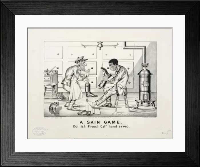 Framed Print : A skin game Framed Print : A skin game