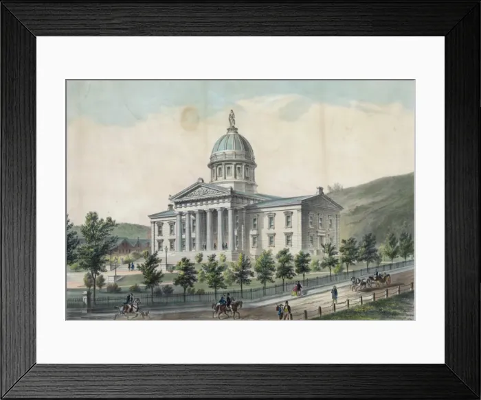Framed Print : Vermont Capitol, Montpelier Framed Print : Vermont Capitol, Montpelier