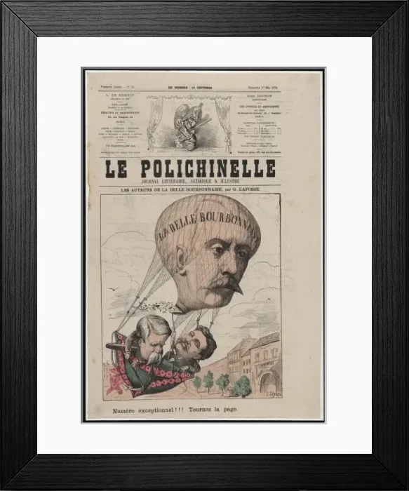 Framed Print : Les auteurs de la belle Bourbonnaise Framed Print : Les auteurs de la belle Bourbonnaise