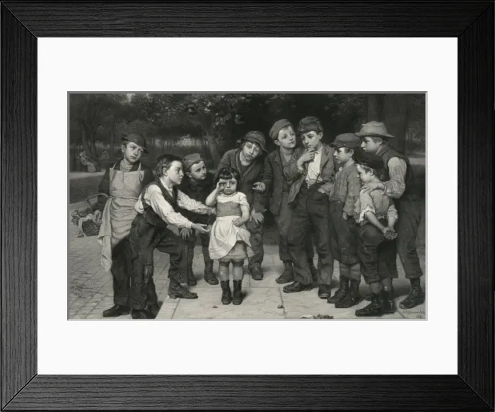 Framed Print : The lost child Framed Print : The lost child