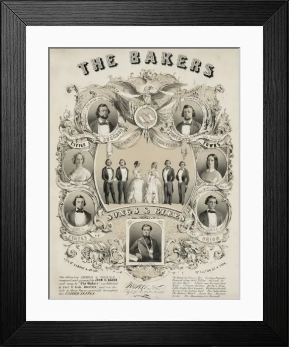 Framed Print : The bakers Framed Print : The bakers