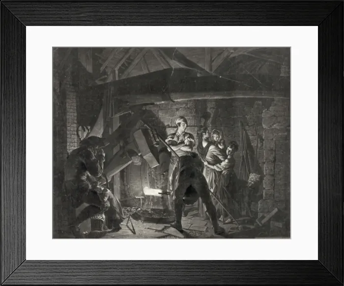 Framed Print : An iron forge Framed Print : An iron forge