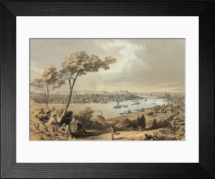 Framed Print : Cincinnati, Ohio Framed Print : Cincinnati, Ohio