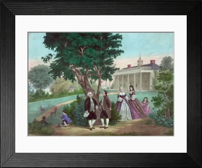 Framed Print : Mount Vernon Framed Print : Mount Vernon