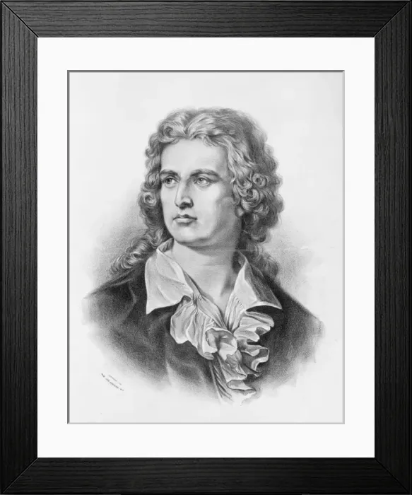 Framed Print : Fredrich von Schiller Framed Print : Fredrich von Schiller