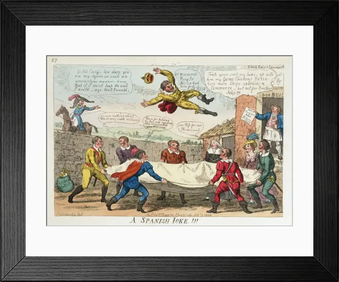 Framed Print : A Spanish joke Framed Print : A Spanish joke