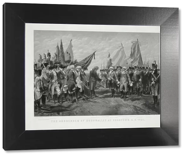 The surrender of Cornwallis at Yorktown A. D. 1781