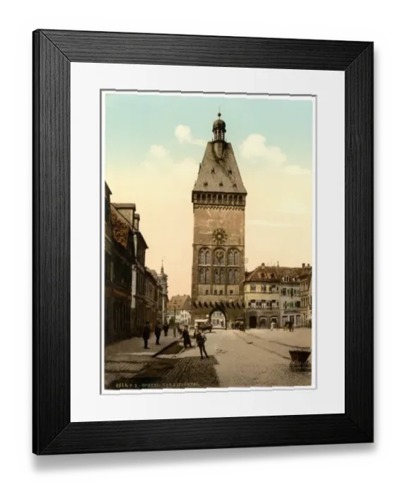 Framed Print : The Altportel, Speyer, the Rhine, Germany Framed Print : The Altportel, Speyer, the Rhine, Germany