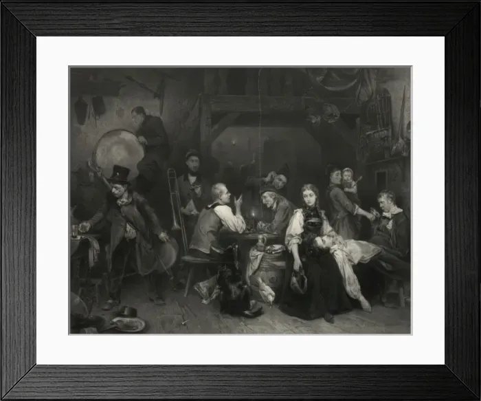 Framed Print : Lendemain de fete Framed Print : Lendemain de fete