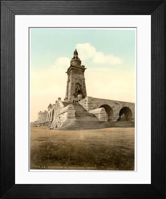 Framed Print : Monument of Emperor William, Kyffhauser, Thuringia, Germany Framed Print : Monument of Emperor William, Kyffhauser, Thuringia, Germany