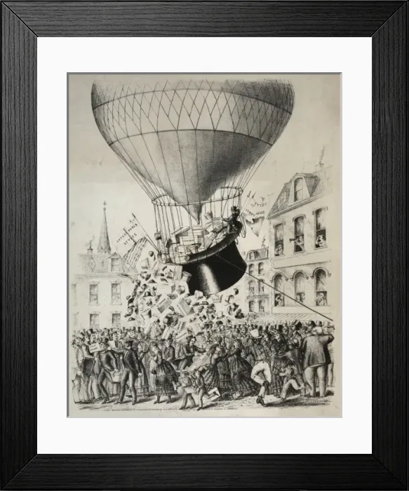 Framed Print : Balloon show bill Framed Print : Balloon show bill