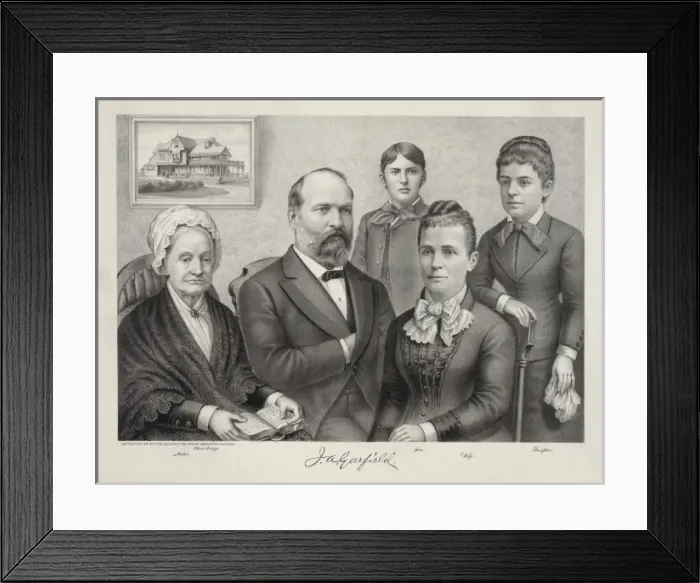 Framed Print : J. A. Garfield Framed Print : J. A. Garfield