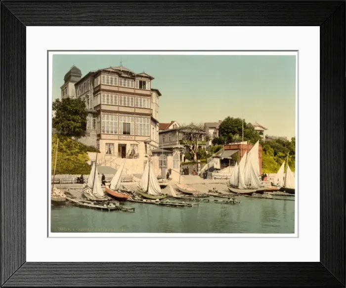 Framed Print : Strand Hotel, Sassnitz, Isle of Rugen, Germany Framed Print : Strand Hotel, Sassnitz, Isle of Rugen, Germany