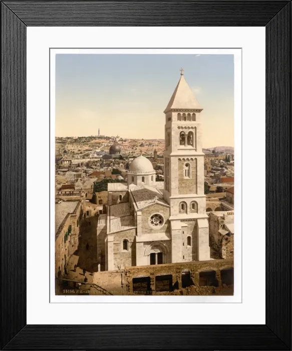 Framed Print : Church of St. Saviour, Jerusalem, Holy Land Framed Print : Church of St. Saviour, Jerusalem, Holy Land