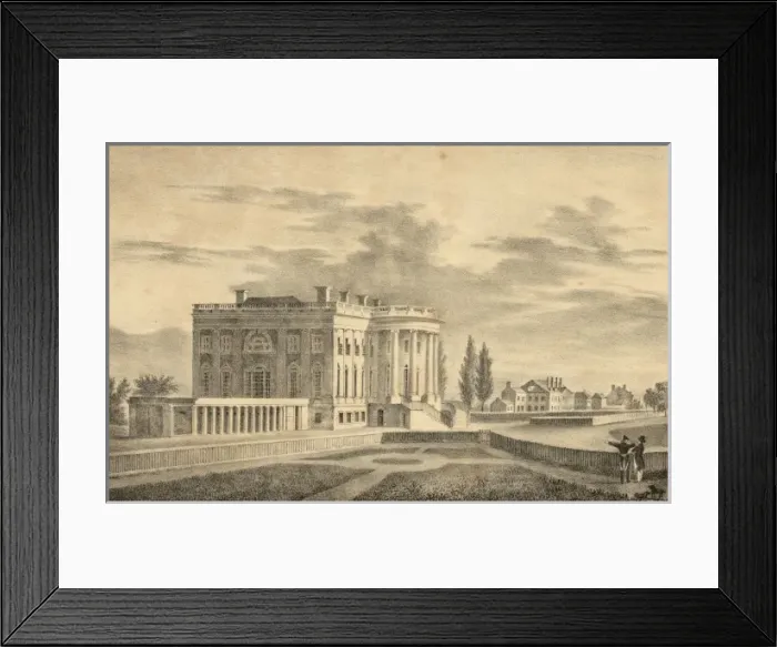 Framed Print : Presidents house Framed Print : Presidents house