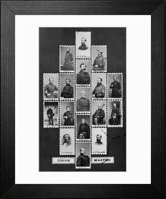 Framed Print : Union Martyrs: Berry, Jas. R. McPherson, Alex. Hayes, Ransom Framed Print : Union Martyrs: Berry, Jas. R. McPherson, Alex. Hayes, Ransom