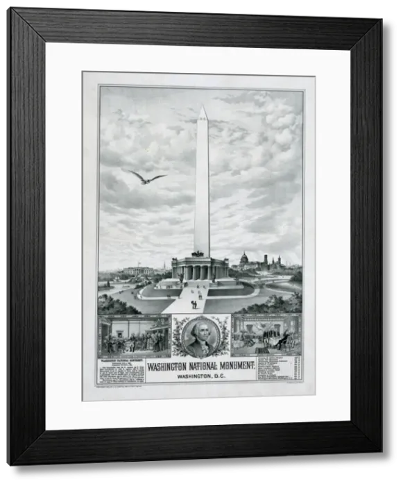 Framed Print : Washington National Mounment, Washington, D. C Framed Print : Washington National Mounment, Washington, D. C