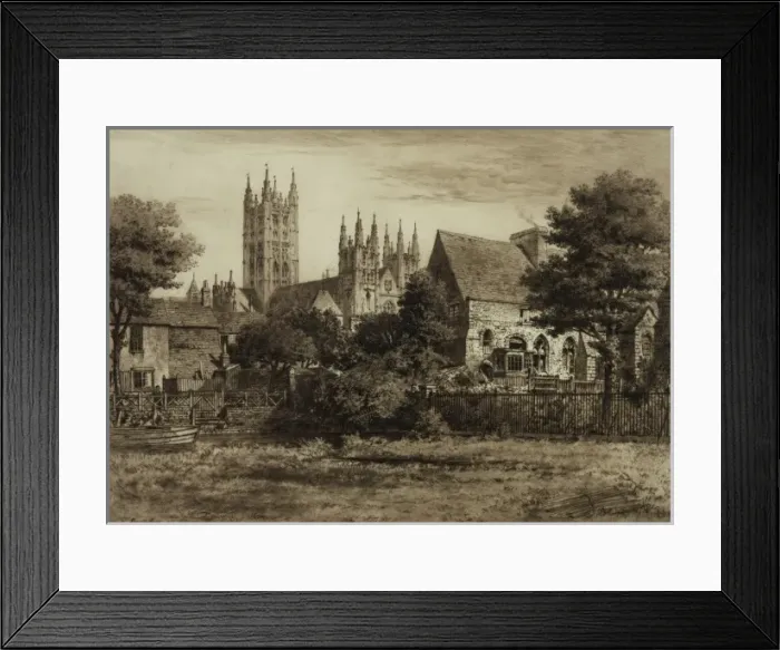 Framed Print : Canterbury Framed Print : Canterbury