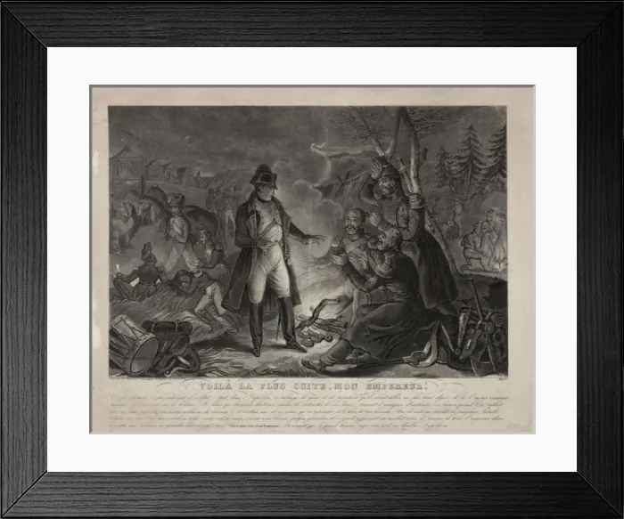 Framed Print : Voile la plus cuite, mon Empereur Framed Print : Voile la plus cuite, mon Empereur