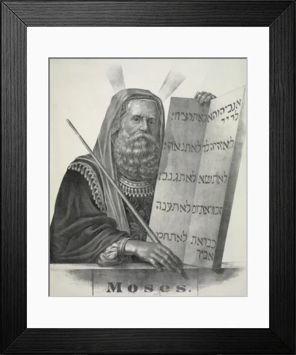 Framed Print : Moses Framed Print : Moses