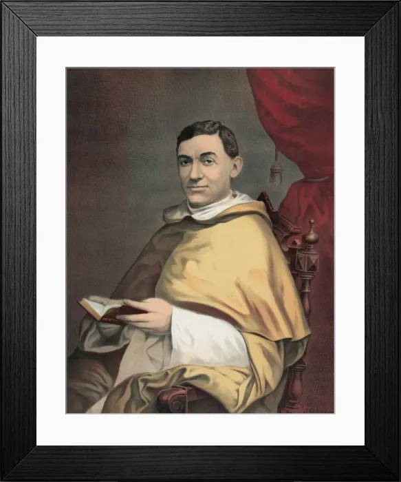 Framed Print : Rev. T. N. Burke, O. P Framed Print : Rev. T. N. Burke, O. P