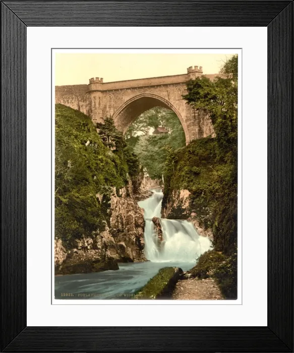 Framed Print : Poulaphuca Fall. County Wicklow, Ireland Framed Print : Poulaphuca Fall. County Wicklow, Ireland