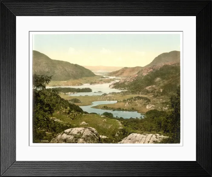 Framed Print : Lakes from Kenmare Road, Killarney. County Kerry, Ireland Framed Print : Lakes from Kenmare Road, Killarney. County Kerry, Ireland