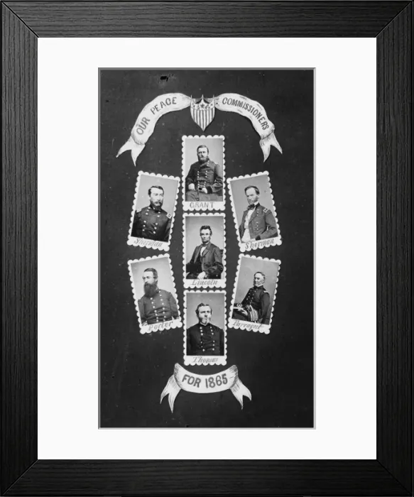 Framed Print : Our Peace Commissioners for 1865: Sheridan, Grant, Sherman Framed Print : Our Peace Commissioners for 1865: Sheridan, Grant, Sherman