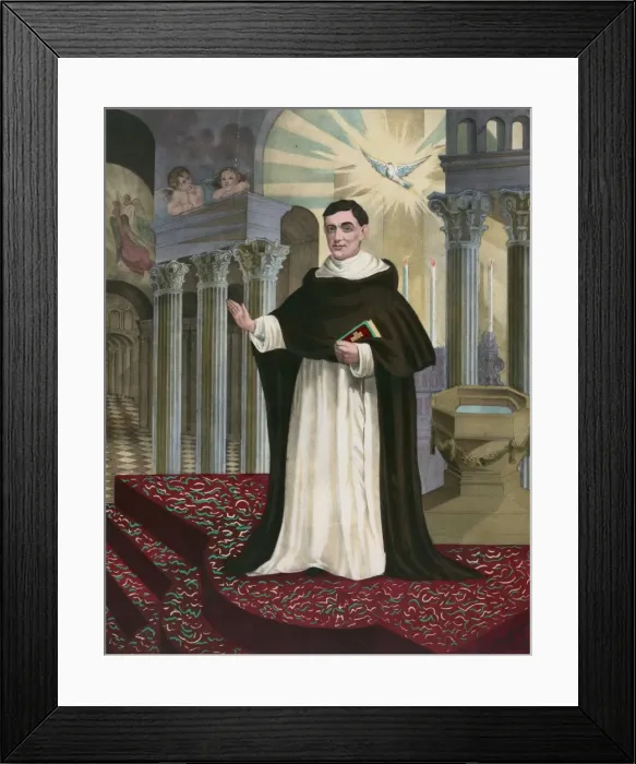 Framed Print : Very Rev. Thomas N. Burke, O. P. - the great patriot & Domini Framed Print : Very Rev. Thomas N. Burke, O. P. - the great patriot & Domini
