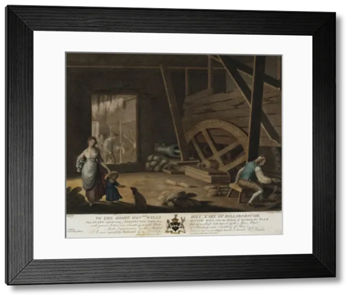 Framed Print : To the right hon able Wills Hill, Earl of Hillsborough, this Framed Print : To the right hon able Wills Hill, Earl of Hillsborough, this