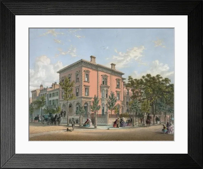 Framed Print : Edmund Dexters residence Framed Print : Edmund Dexters residence