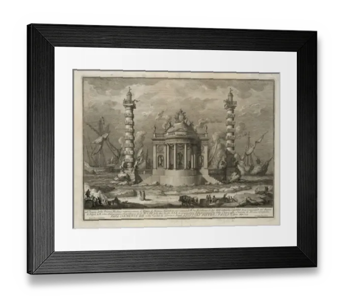 Framed Print : Tempio di Nettuno Framed Print : Tempio di Nettuno