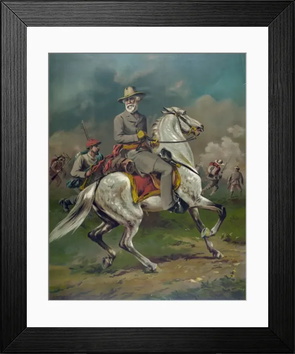 Framed Print : Gen. Robt. E. Lee Framed Print : Gen. Robt. E. Lee