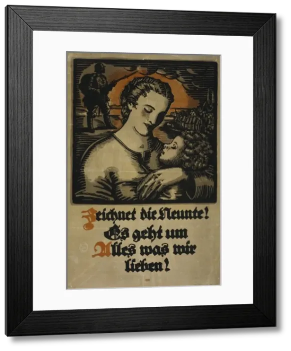 Framed Print : Zeichtnet die Neunte! Es geht un Alles was wir lieben Framed Print : Zeichtnet die Neunte! Es geht un Alles was wir lieben
